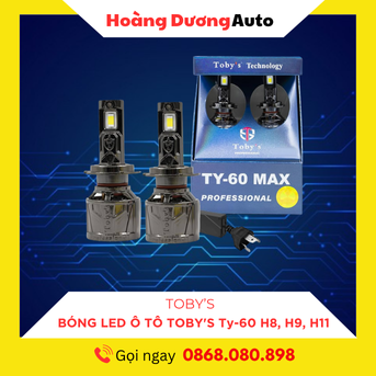 Bóng Led Ô tô Toby's TY-60 MAX H8,H9