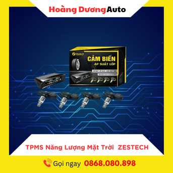 Cảm biến áp suất lốp năng lượng mặt trời Zestech