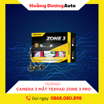 Camera 3 mắt Texpad Zone 3 pro