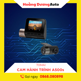 Camera hành trình 70mai A500s (bản mắt trước-sau)