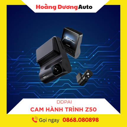 Camera hành trình DDPai Z50 – Độ phân giải 4K Ultra HD