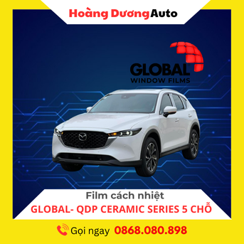 Film cách nhiệt Global QDP CERAMIC 5 chỗ