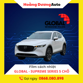 Film cách nhiệt Global Supreme xe 5 chỗ