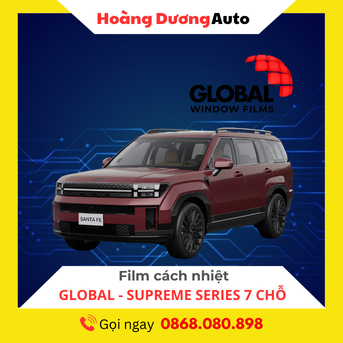 Film cách nhiệt Global Supreme xe 7 chỗ