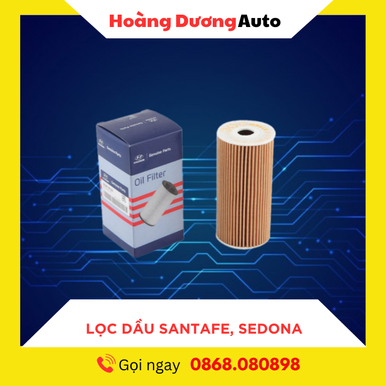 Lọc nhớt, lọc dầu Hyundai Santafe, Sedona, Sorento, Carnival, Sportage, IX35, Staria,Tucson