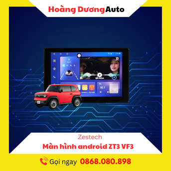 Màn hình Zestech ZT3 dành riêng cho xe VF3 có cam 360