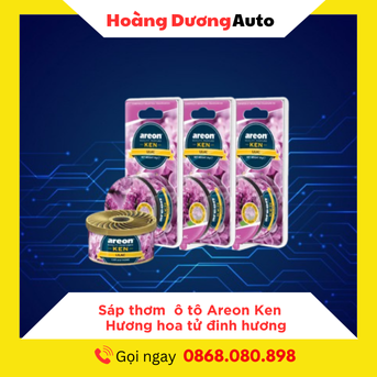 Sáp thơm ô tô Areon Ken Lilac – Hương hoa tử đinh hương