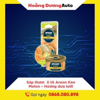 Sáp thơm ô tô Areon Ken Melon – Hương Dưa lưới